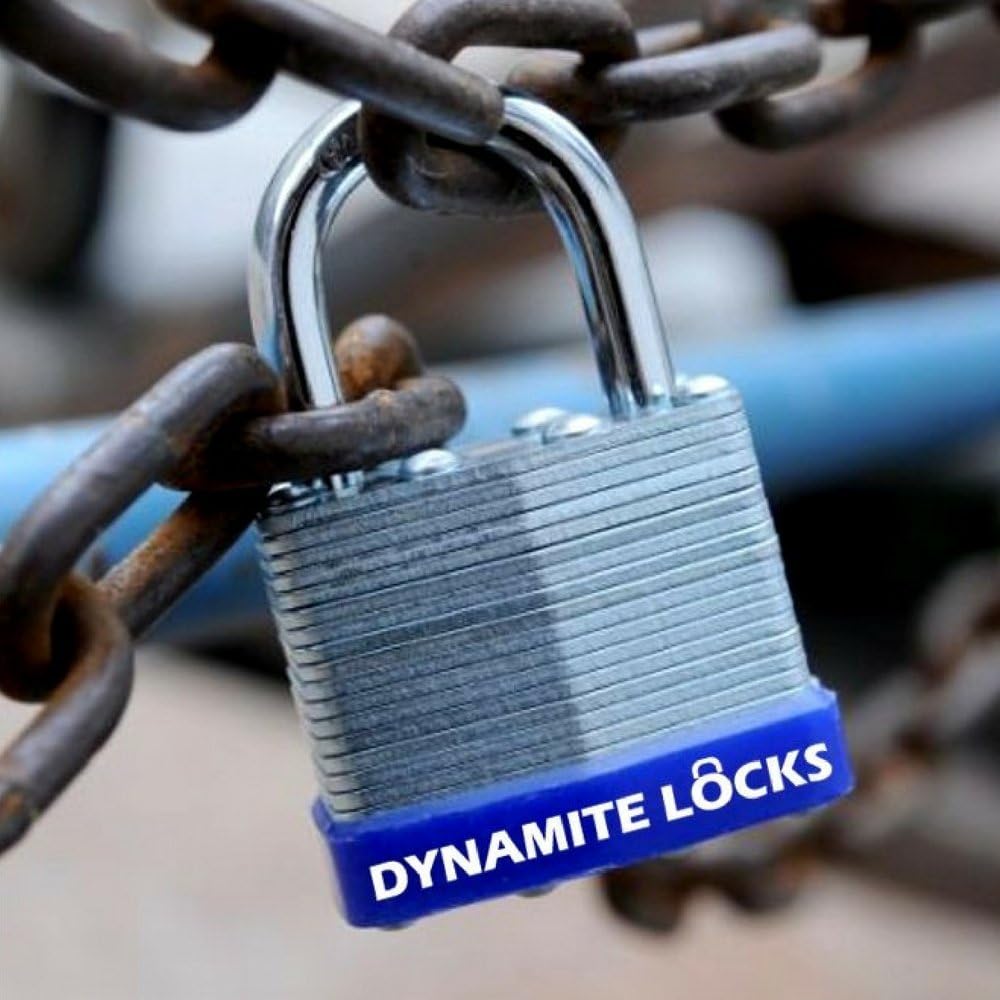 40 mm Laminated Steel Padlock Keyed Alike Pack of 72 J743