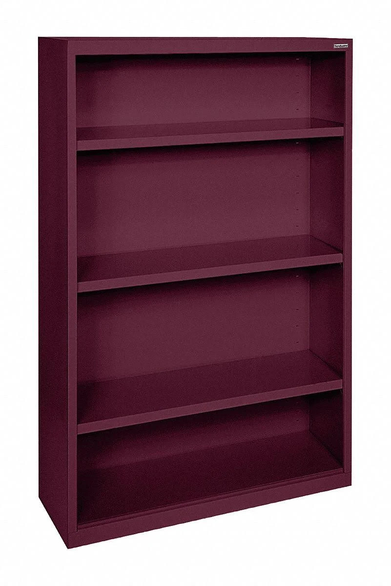 Burgundy Standard Bookcase N732