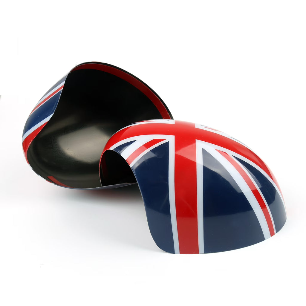 2 x Union Jack WING Mirror Covers for MINI Cooper R55 R56 R57 L2736