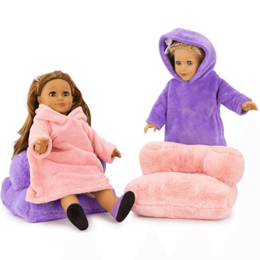 Plush Chair for 18 Inch Dolls X116