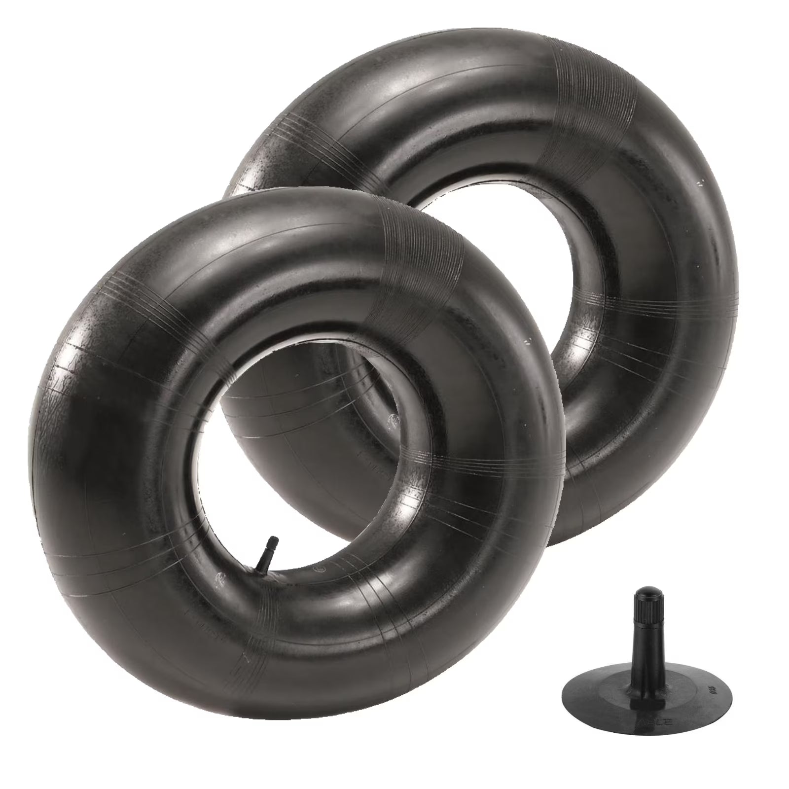 2 Tire Inner Tubes 15x6x6 TR13 Straight Valve Stem N7190
