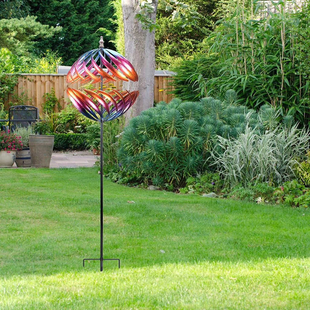 6.5FT Metal Kinetic Wind Spinner I7436