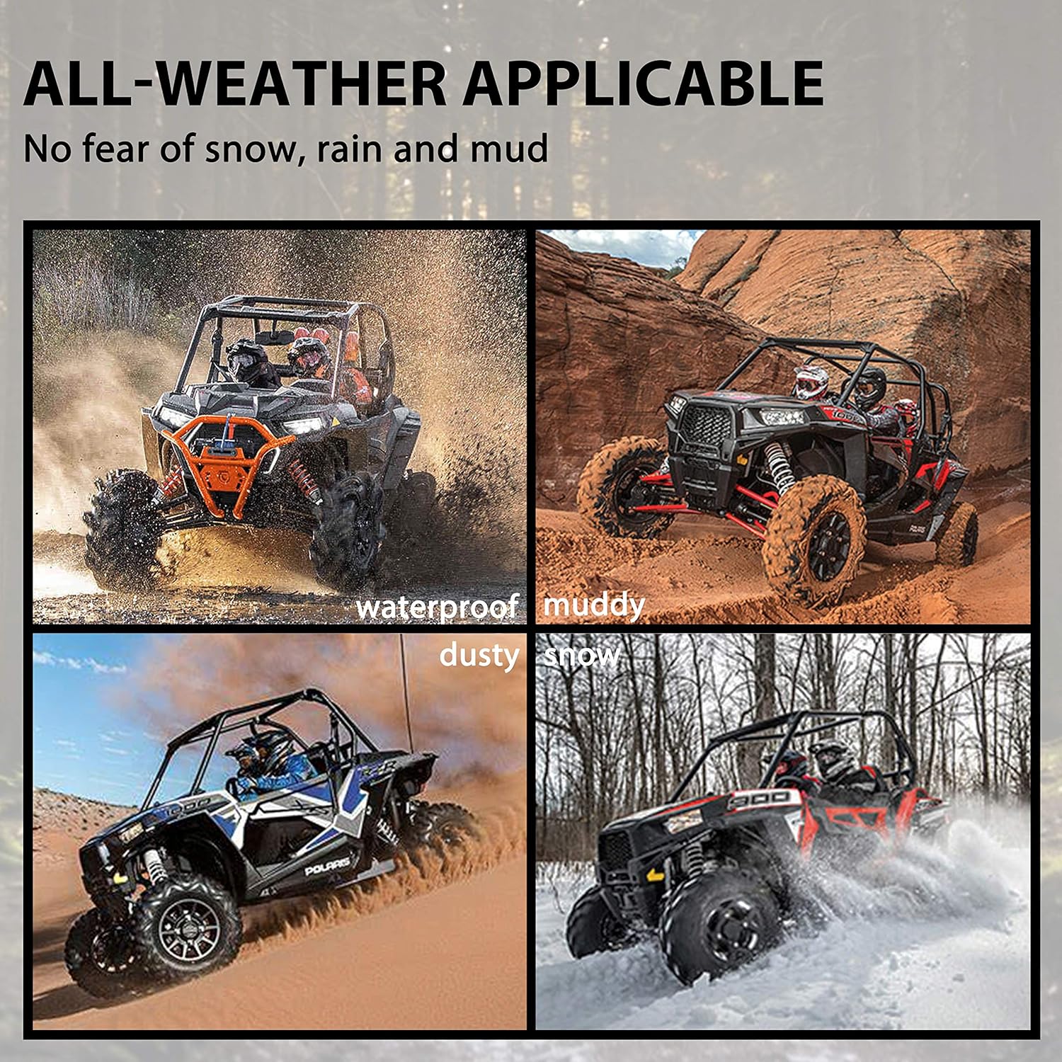 Clear Half Windshield for RZR Pro XP J11860