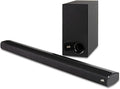 Ultra-Slim TV Sound Bar with Wireless Subwoofer, Bluetooth Enabled, Black H753