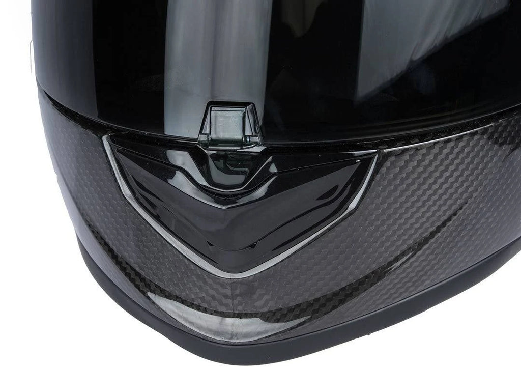 Red Carbon Motorcycle Helmet L836