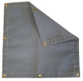 5' x 7' Grey Polyester Canvas Tarp 14.5 oz. J1311