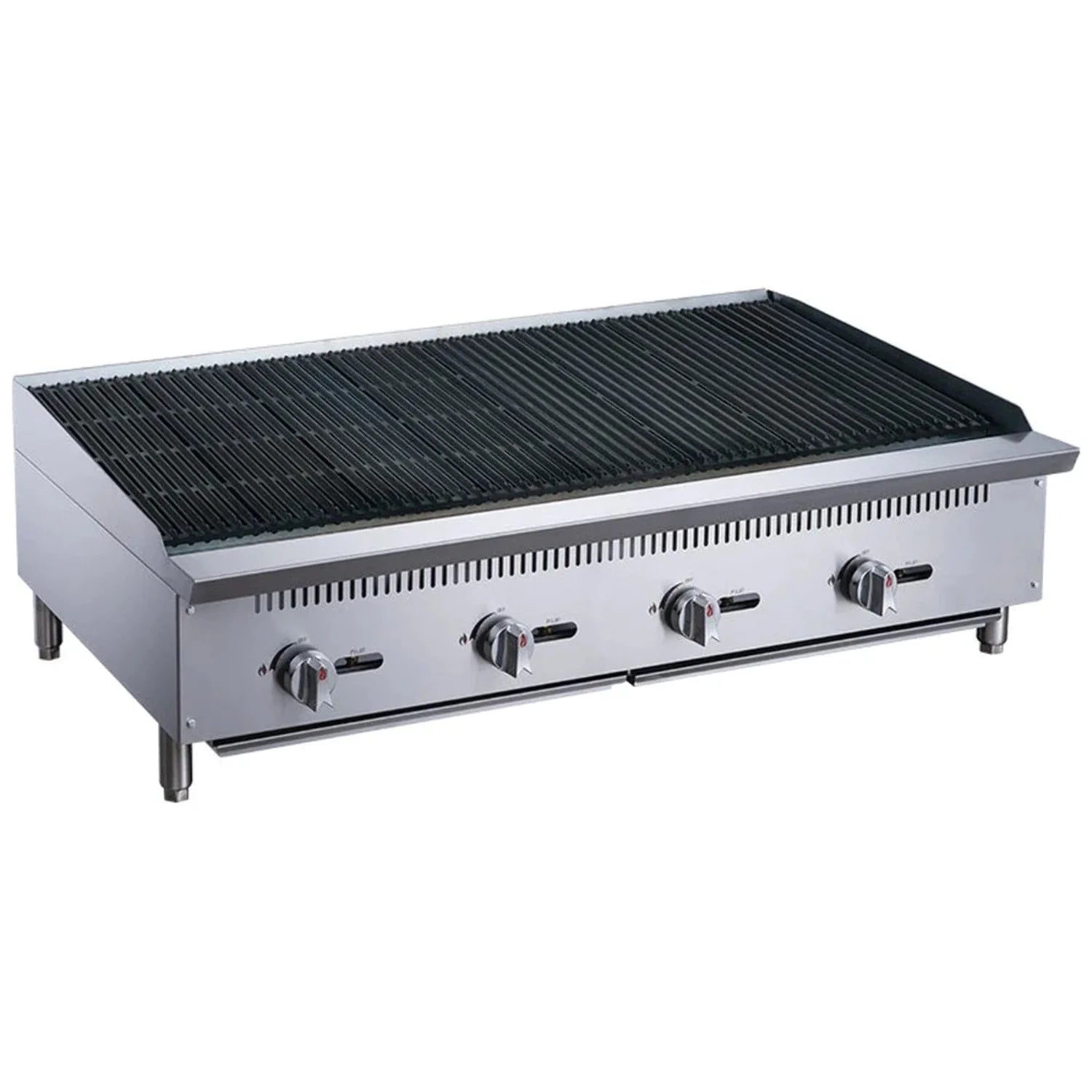 48 NG/LP Gas Countertop Charbroiler U814