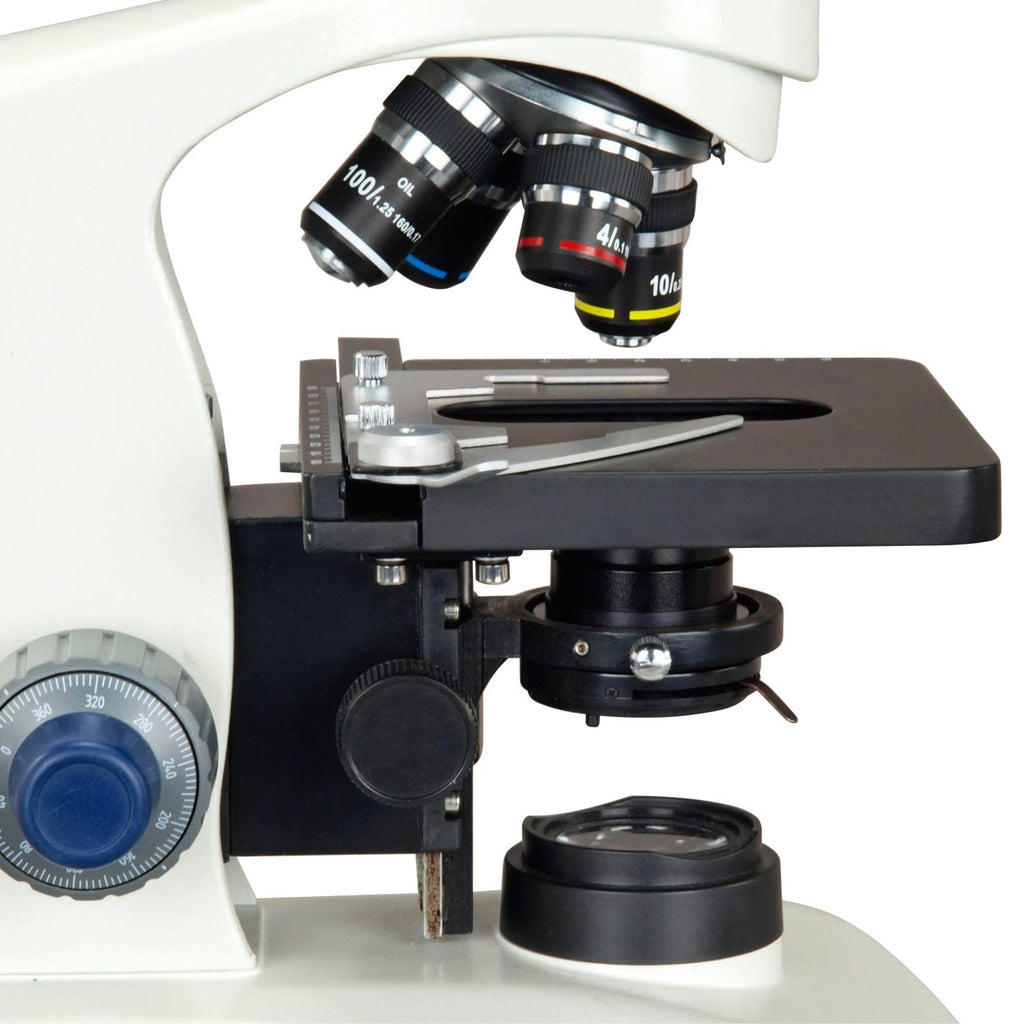 40X-2000X USB3 18MP Binocular Lab Compound LED Microscope P683226