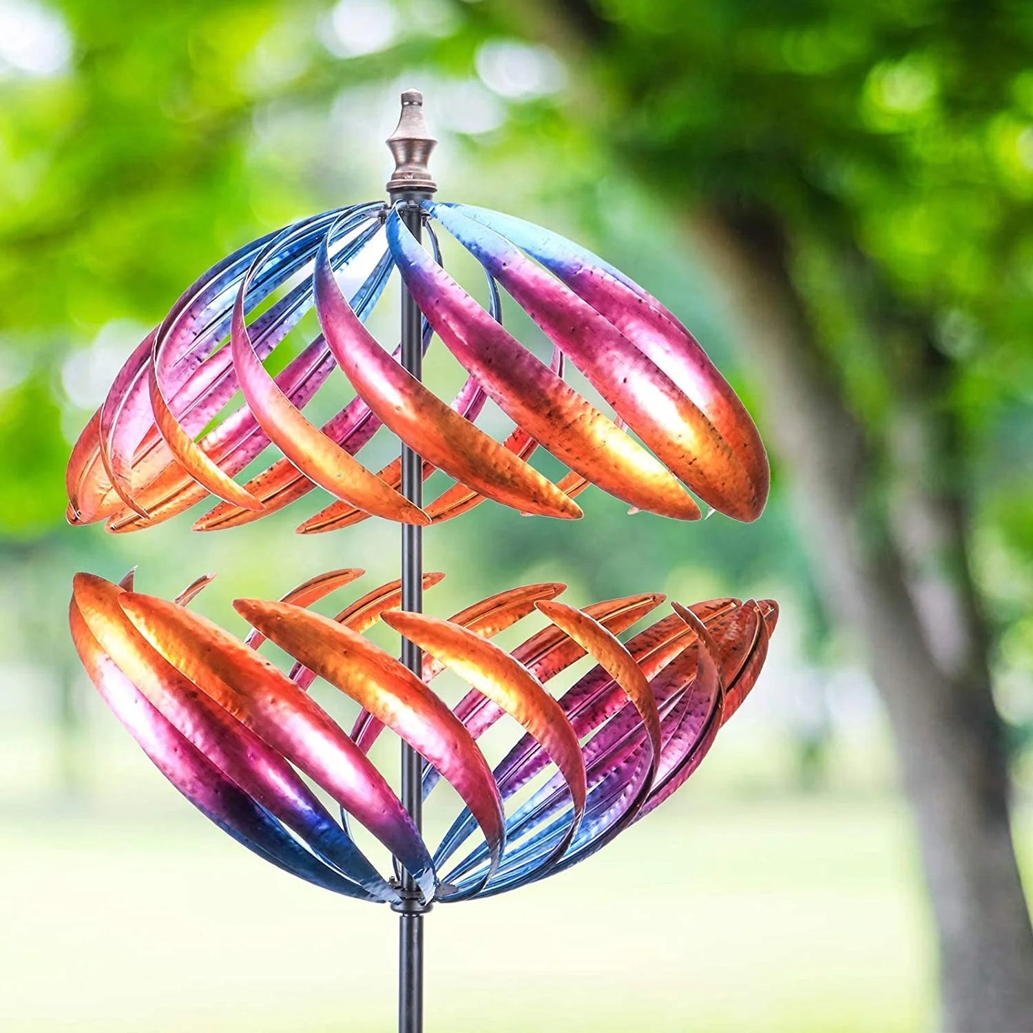 6.5FT Metal Kinetic Wind Spinner I7436