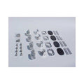 Polished Aluminum Stainless Steel Wakeboard Tower Mounting Feet Kit V918689