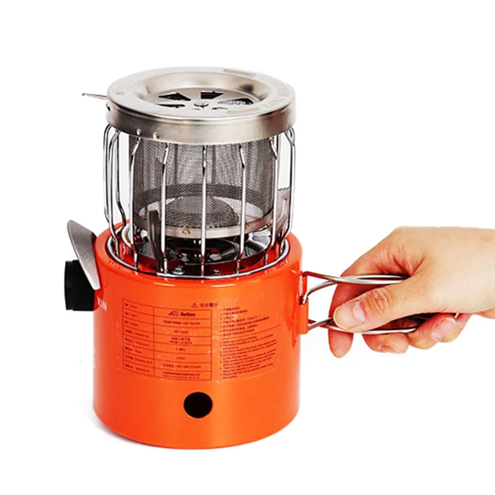 Compact 2000W Gas-Powered Heater & Stove M274