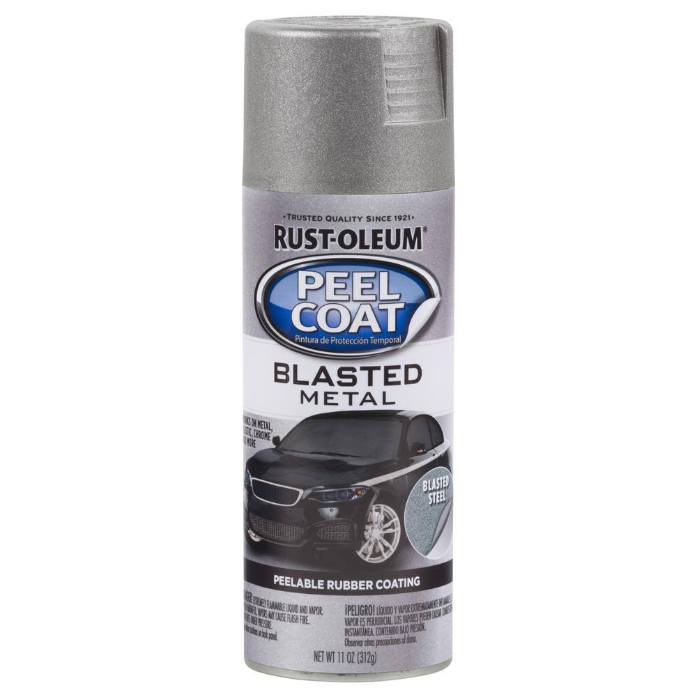 11 oz Silver Peelable Rubber Coating Spray Paint (6-Pack) O9652