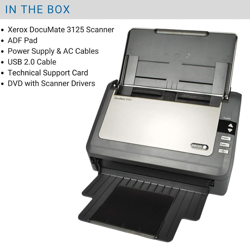 Duplex Document Scanner with Automatic Document Feeder T507