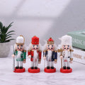 Mini Wooden Nutcracker Doll Soldier Ornament F12700