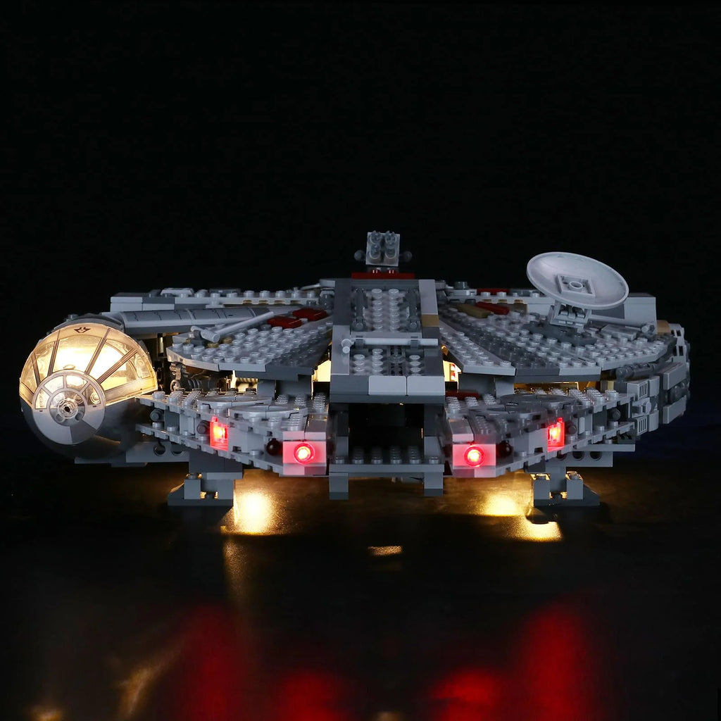 LED Lighting Kit for Millennium Falcon Building Model, Light Set with Remote Control V278130