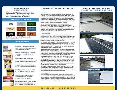 Medium Blue Silicone Roof Coating 5 Gallon L423