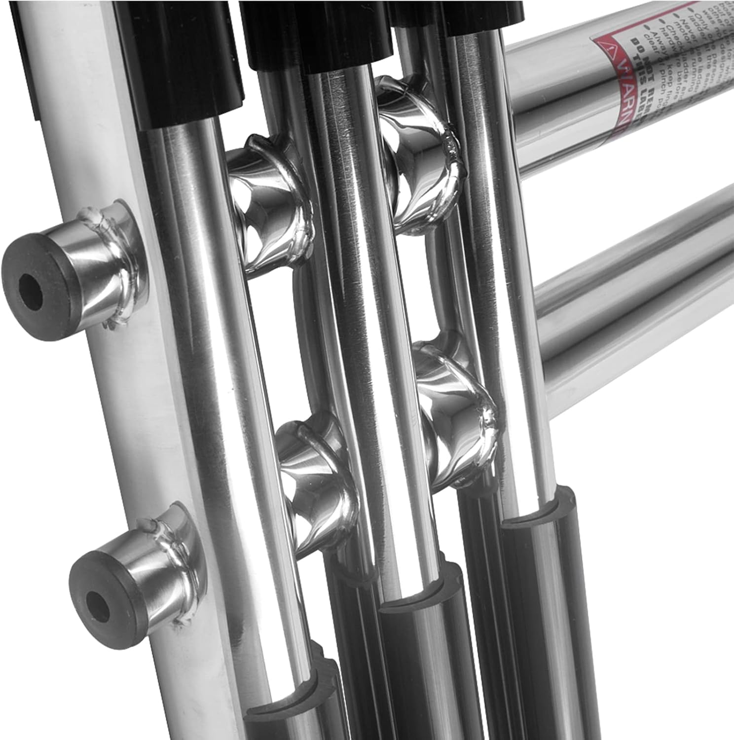 3 Step Stainless Steel Telescoping Pontoon Boat Dive Ladder L8337