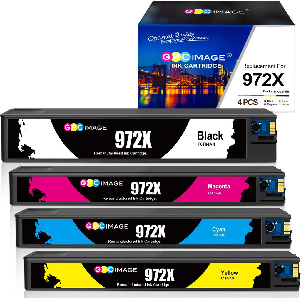 Black Cyan Magenta Yellow Ink Cartridge for HP PageWide Pro Printer C39172