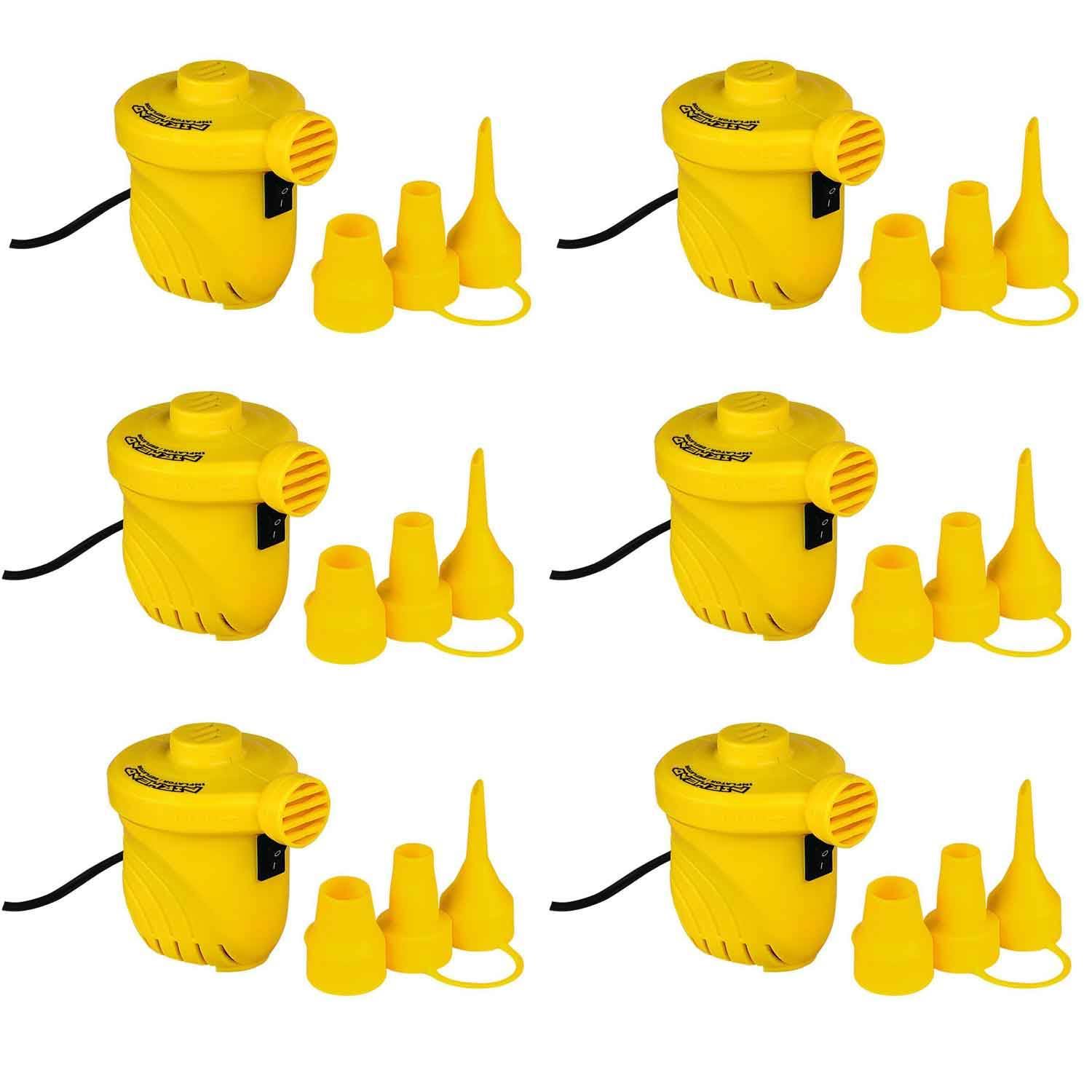 12V Hi Output Portable Air Pump Inflatables Towables (6 Pack) P2964