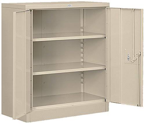 Beige Heavy Duty Storage Cabinet X417