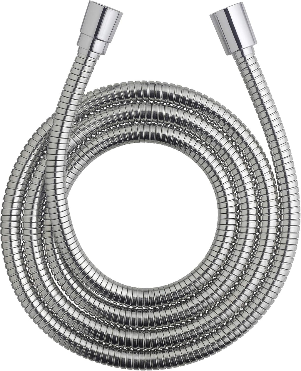 High Pressure Handheld Shower Head with 5-Foot Hose, 96-inch Metal Shower Hose Pack of 2 Z811434