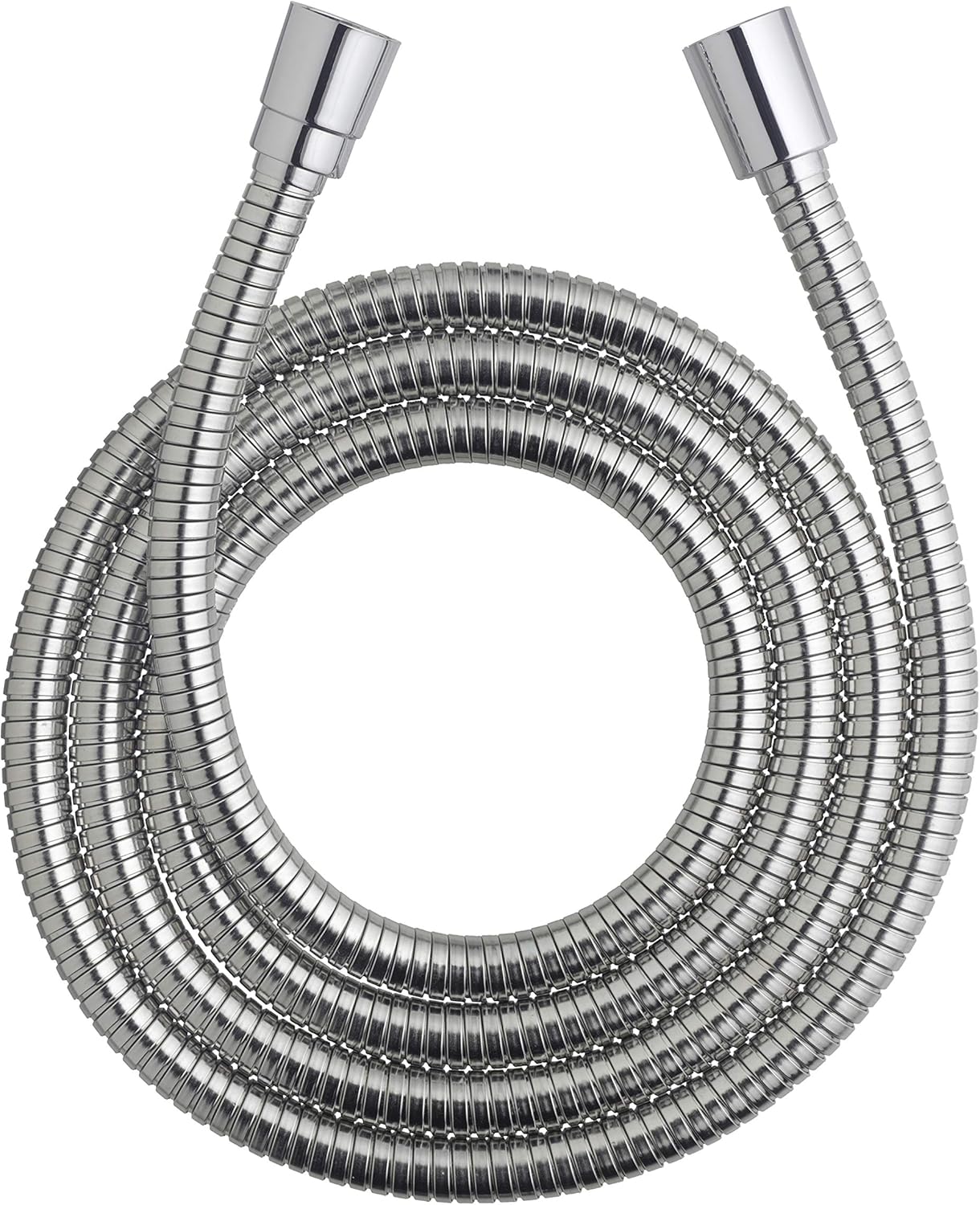 High Pressure Handheld Shower Head with 5-Foot Hose, 96-inch Metal Shower Hose Pack of 2 Z811434