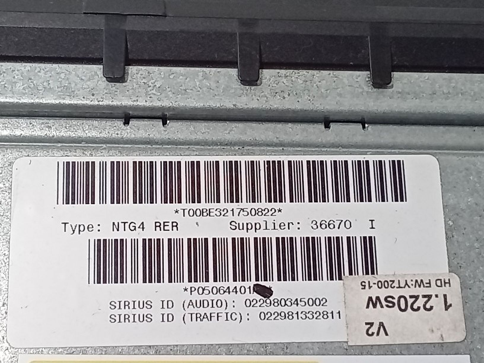 2008-2009 Dodge Durango AM FM DVD CD Navigation Satellite Radio Receiver OEM A9609