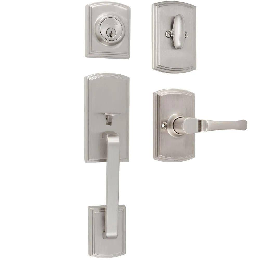 Satin Nickel Door Handleset G162147