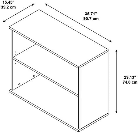 2 Shelf Bookcase in Hansen Cherry A464897