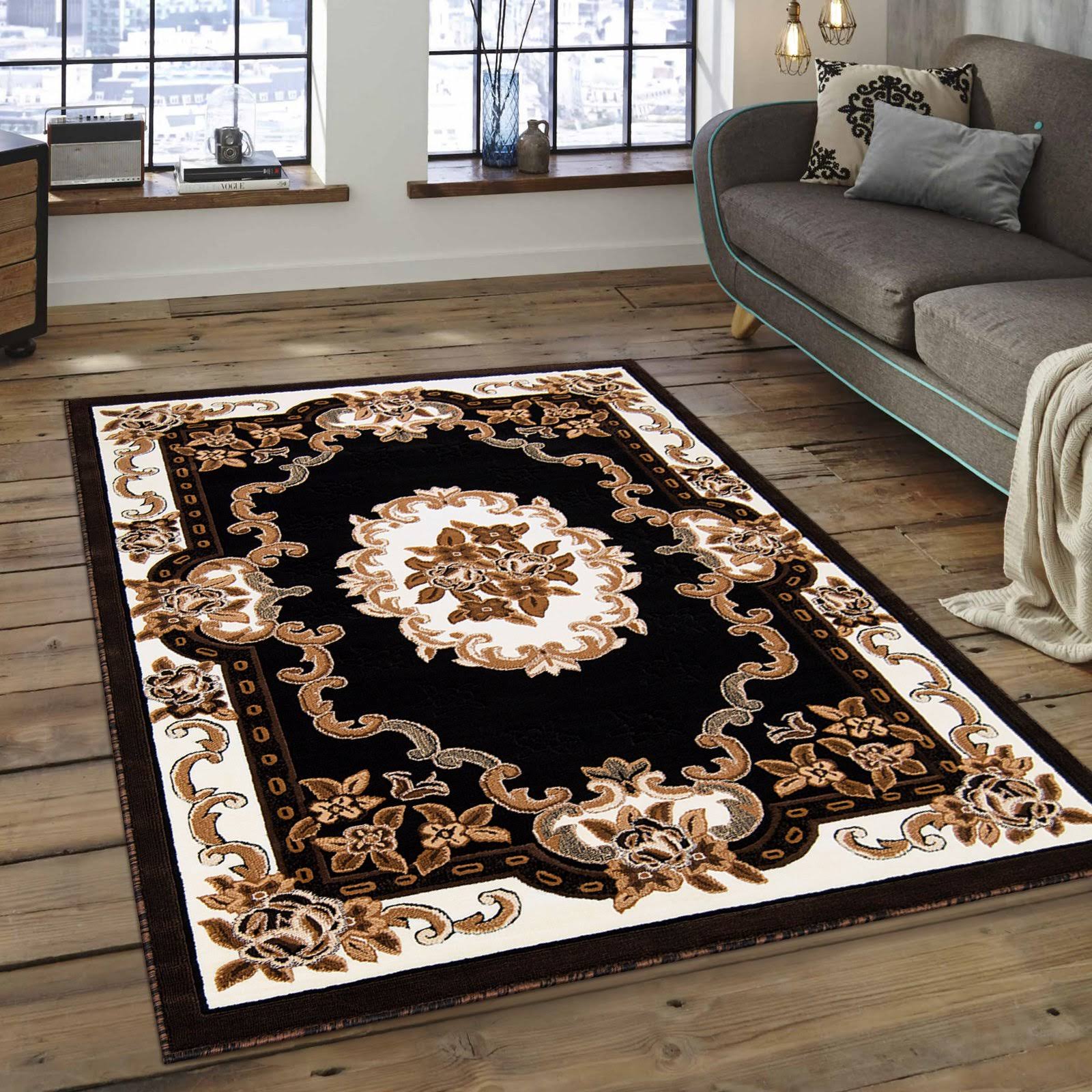 Black Woven Carving Mat F4430