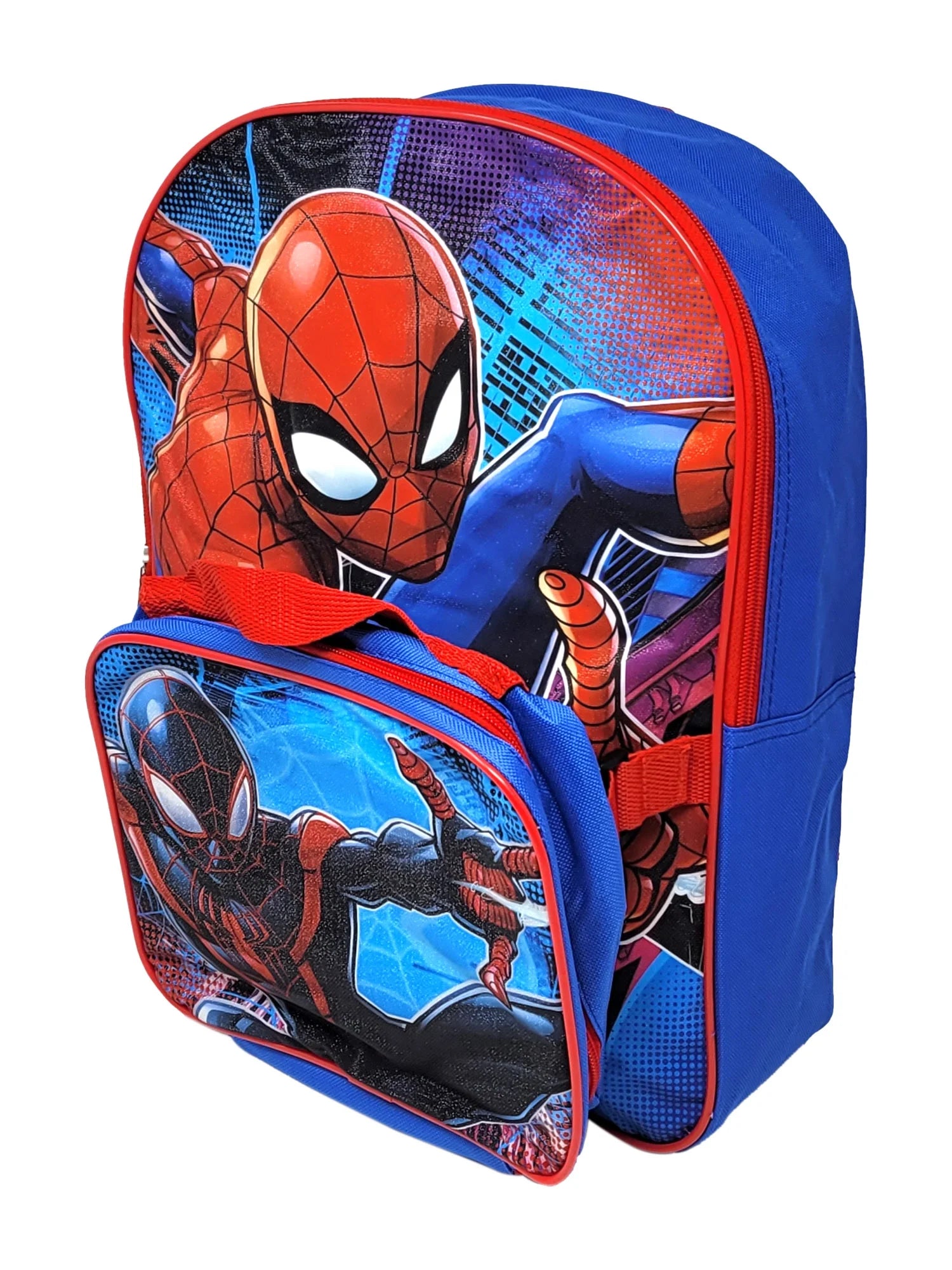 Spider-Man Backpack and Lunch Bag Detachable Insulated 2PC I783872