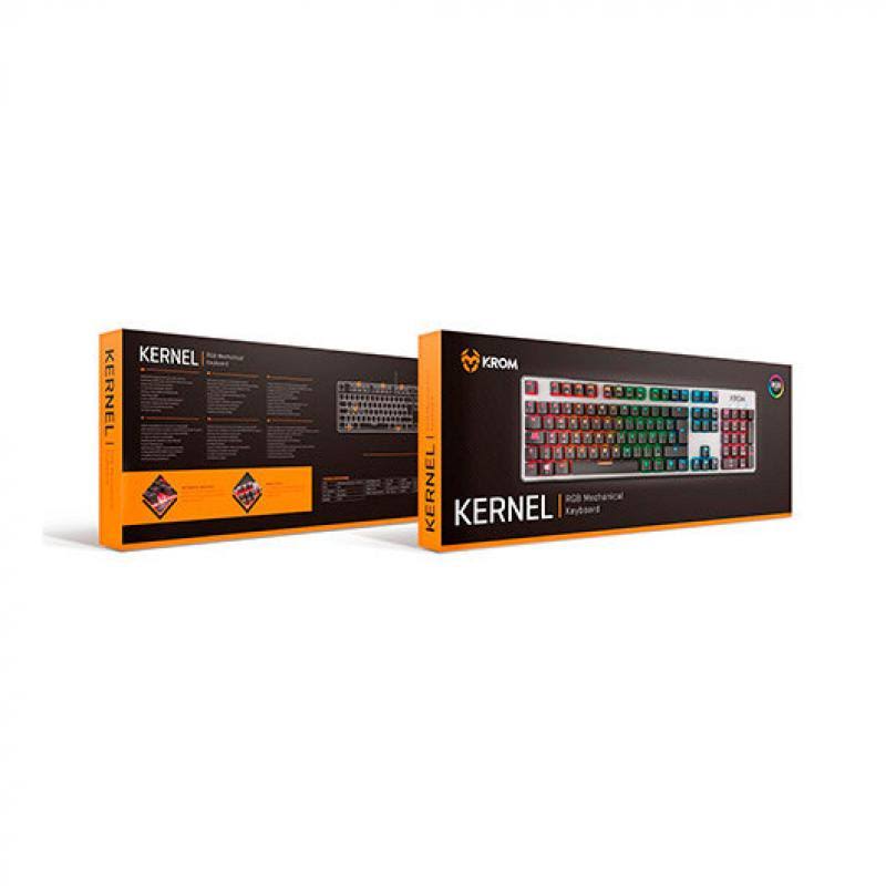 Black Spanish Gaming Keyboard U5956