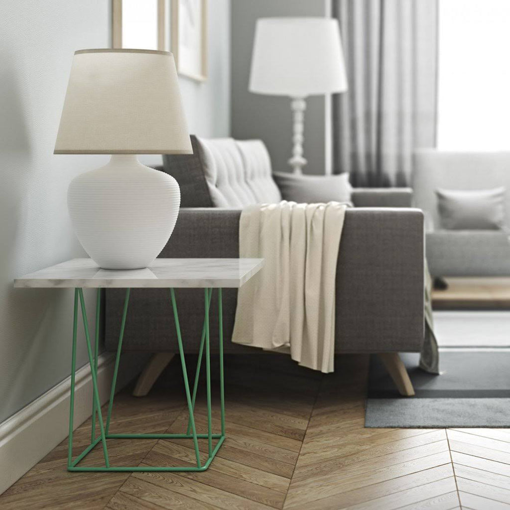 Black Marble Side Table M8624