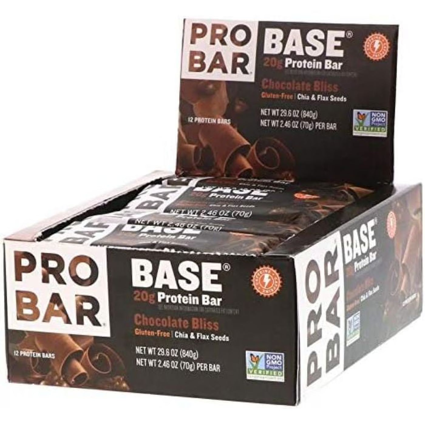 Choc Bliss Protein Bar 20G 2.46 OZ Pack of 12 X6095