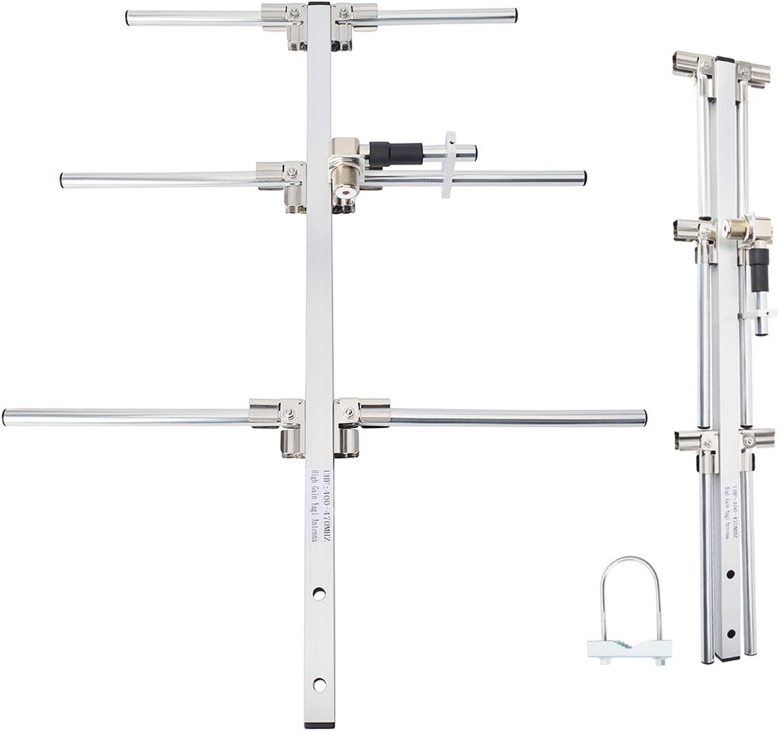 UHF 400-470Mhz 7dBi Directional Yagi Antenna Q454611