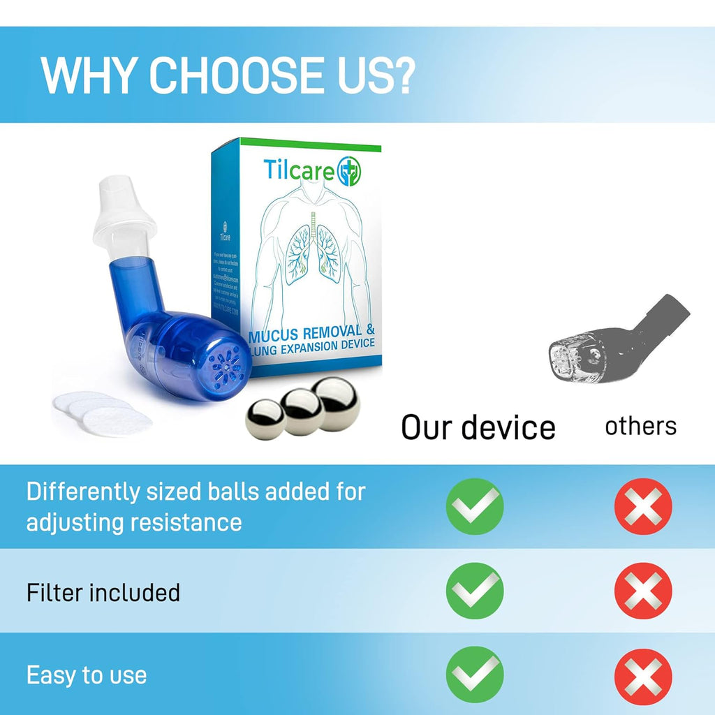 Breathing Lung Expander & Mucus Removal Device L993