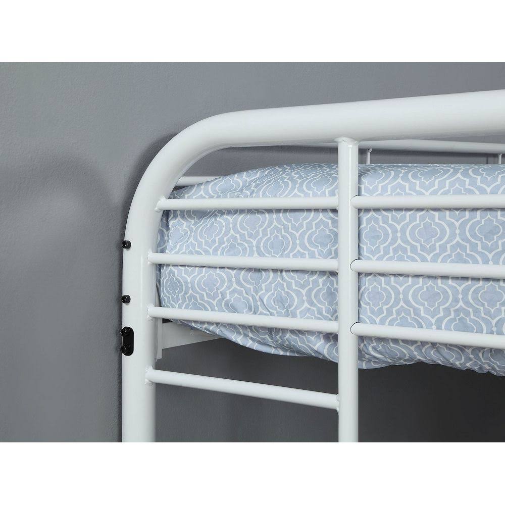 White Full Over Full Bunk Bed B154377