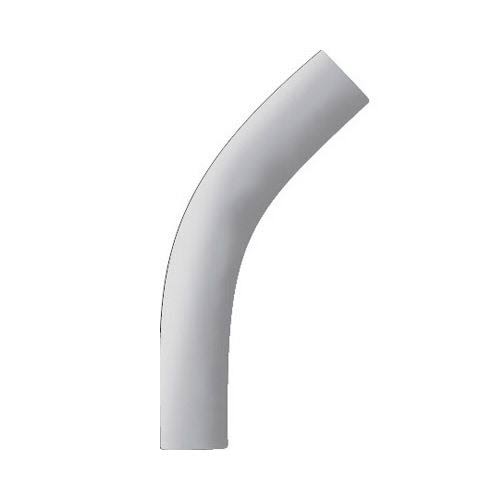 45 Degree ELBOW; 4 inch, Plain End, 36 inch Radius, PVC, Gray, Sch 80 R77565
