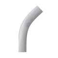 45 Degree ELBOW; 4 inch, Plain End, 36 inch Radius, PVC, Gray, Sch 80 R77565