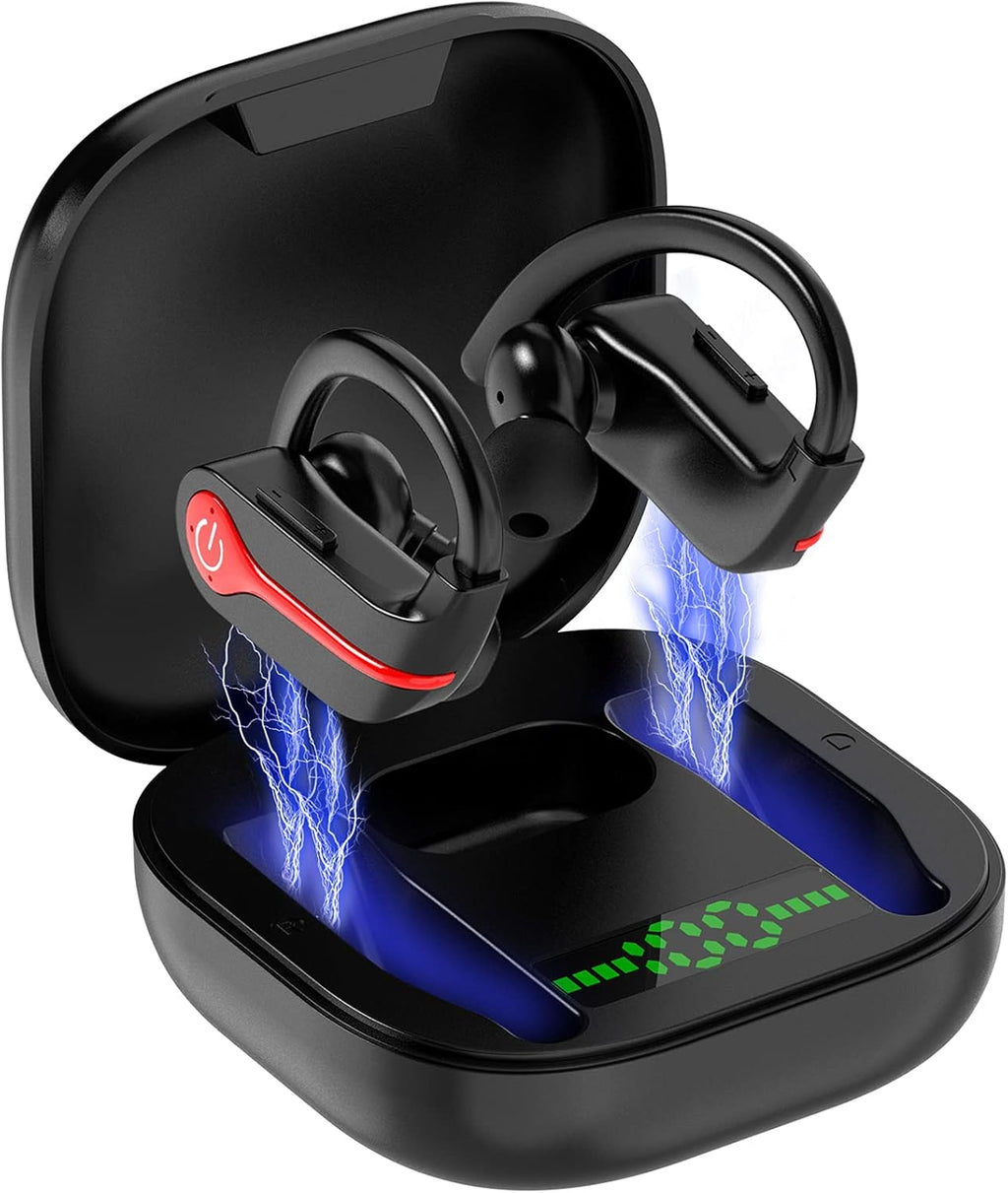 Wireless Earbuds Bluetooth 5.1 Noise Cancelling with Mic IP7 Waterproof 40H Playtime Pack of 2 N59526