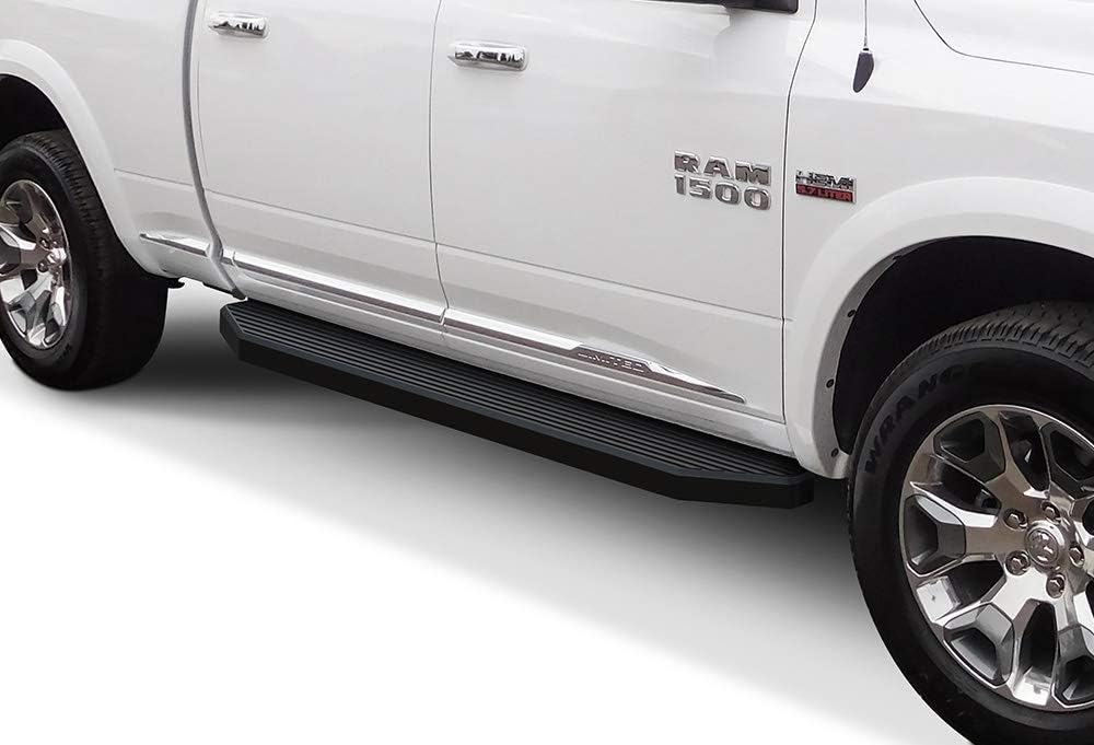 6-inch Aluminum Black Running Boards Side Steps N242258