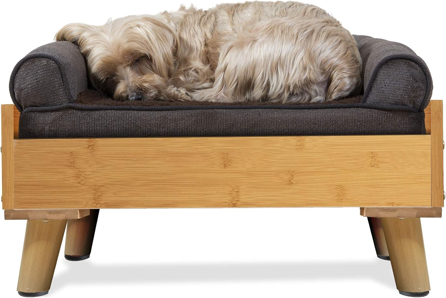 Gray Wash Elevated Dog Bed Frame X952