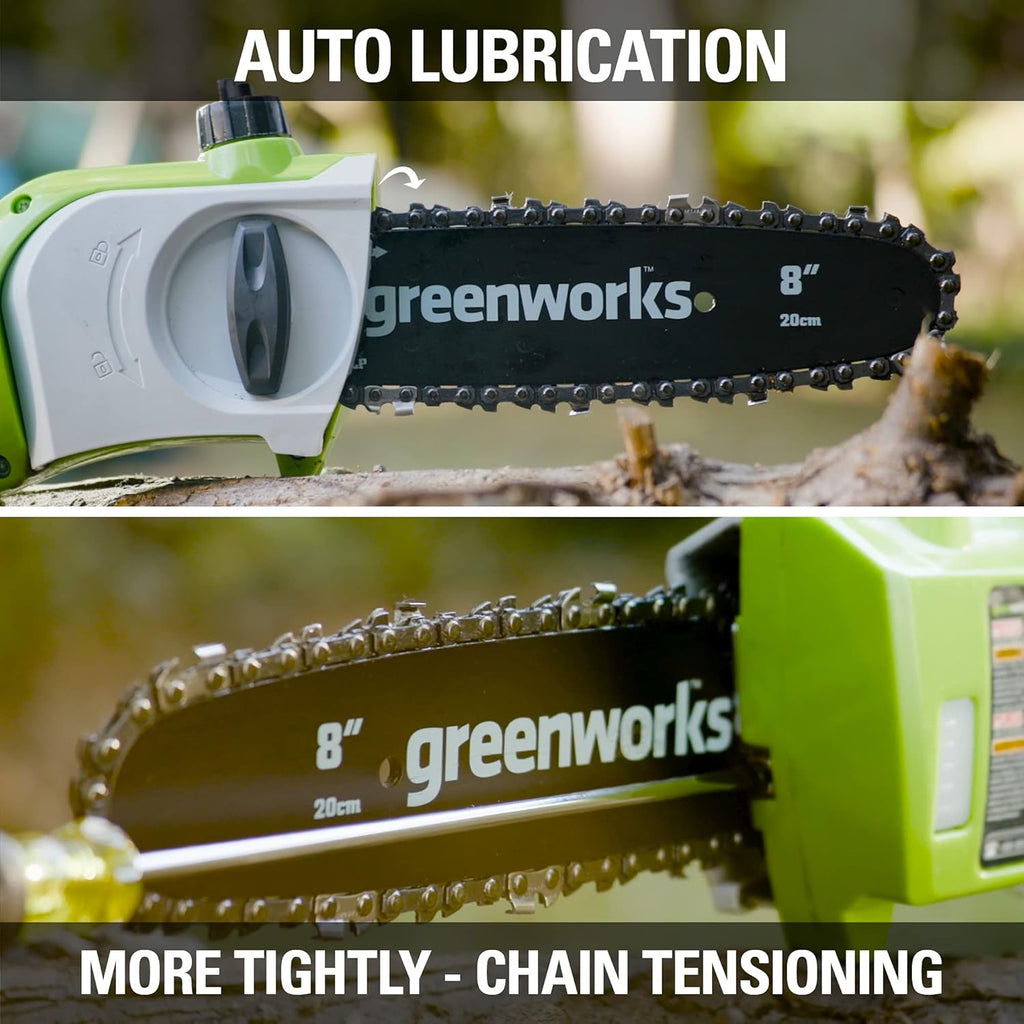 40V 8-Inch Cordless Pole Saw A267