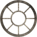 30x22OD x 10 7/8x22ID x 1x22P PVC Pierced Ceiling Medallion Q661