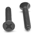 Black Zinc Plated Low Carbon Steel Sheet Metal Screw Y9609