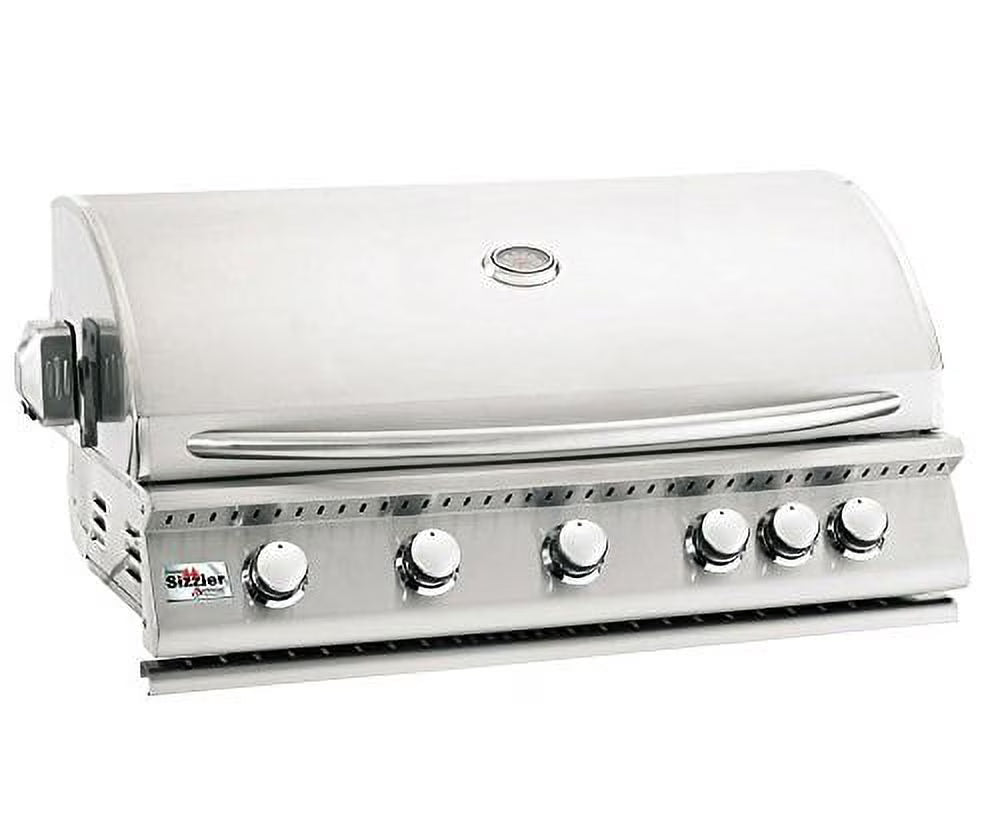 40-inch 5-burner Built-in Natural Gas Grill With Rear Infrared Burner G34359
