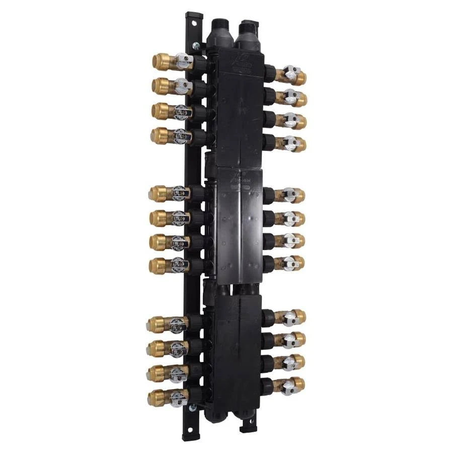 3/4-in Threading x 1/2-in Push-to-Connect 24 PEX Manifold H7731