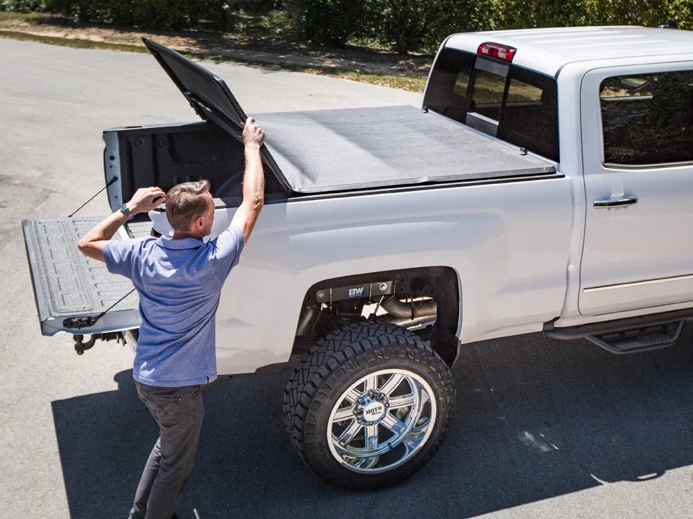 Tri-Fold Truck Bed Tonneau Cover F446