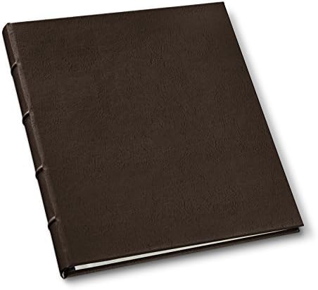 Red Leather Presentation Binder with Window and Hubbed Spine, Pack of 2 U4894