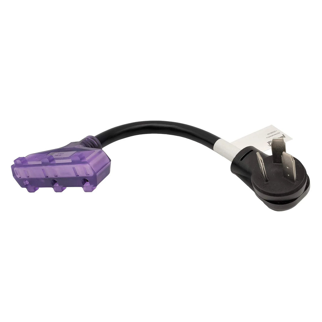 Range Adapter Cord, 10-50P Male to 3 5-15R Female, 125V, 14 inch M276538